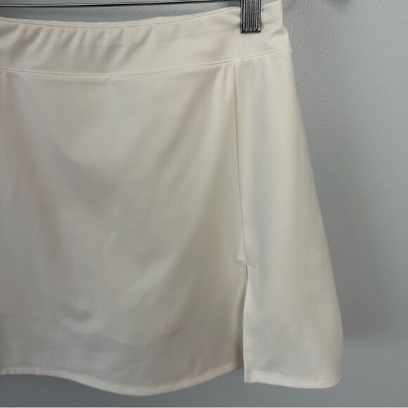 Reformation Cream Nina EcoMove Athletic Skirt Size Small High Waist Mini Active - Picture 13 of 16